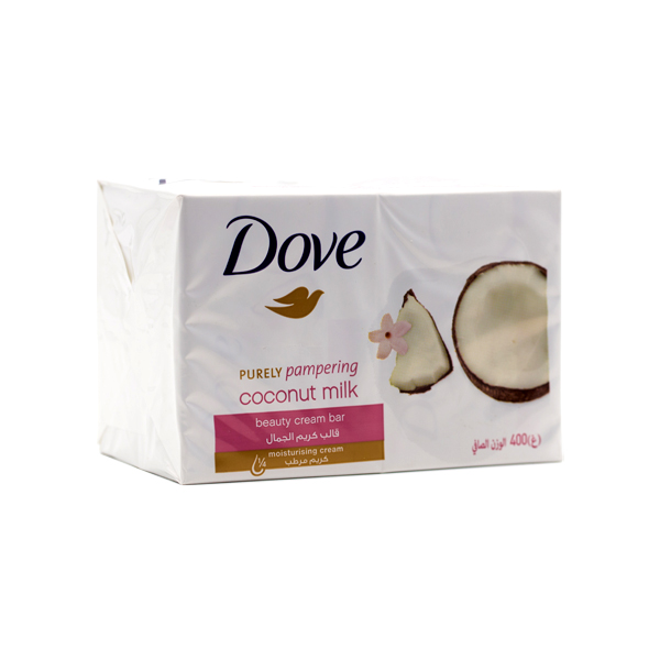  DOVE SOAP (COCONUT MILK) 4PC100GM