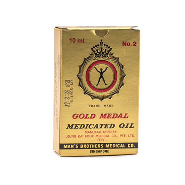  GOLD MEDAL MEDICATED OIL 10ML