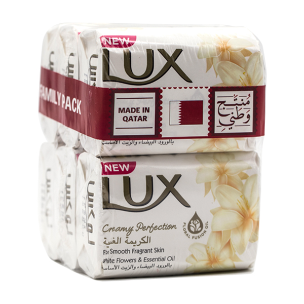  LUX SOAP CREAMY PERFECTION 6PC SET170GM